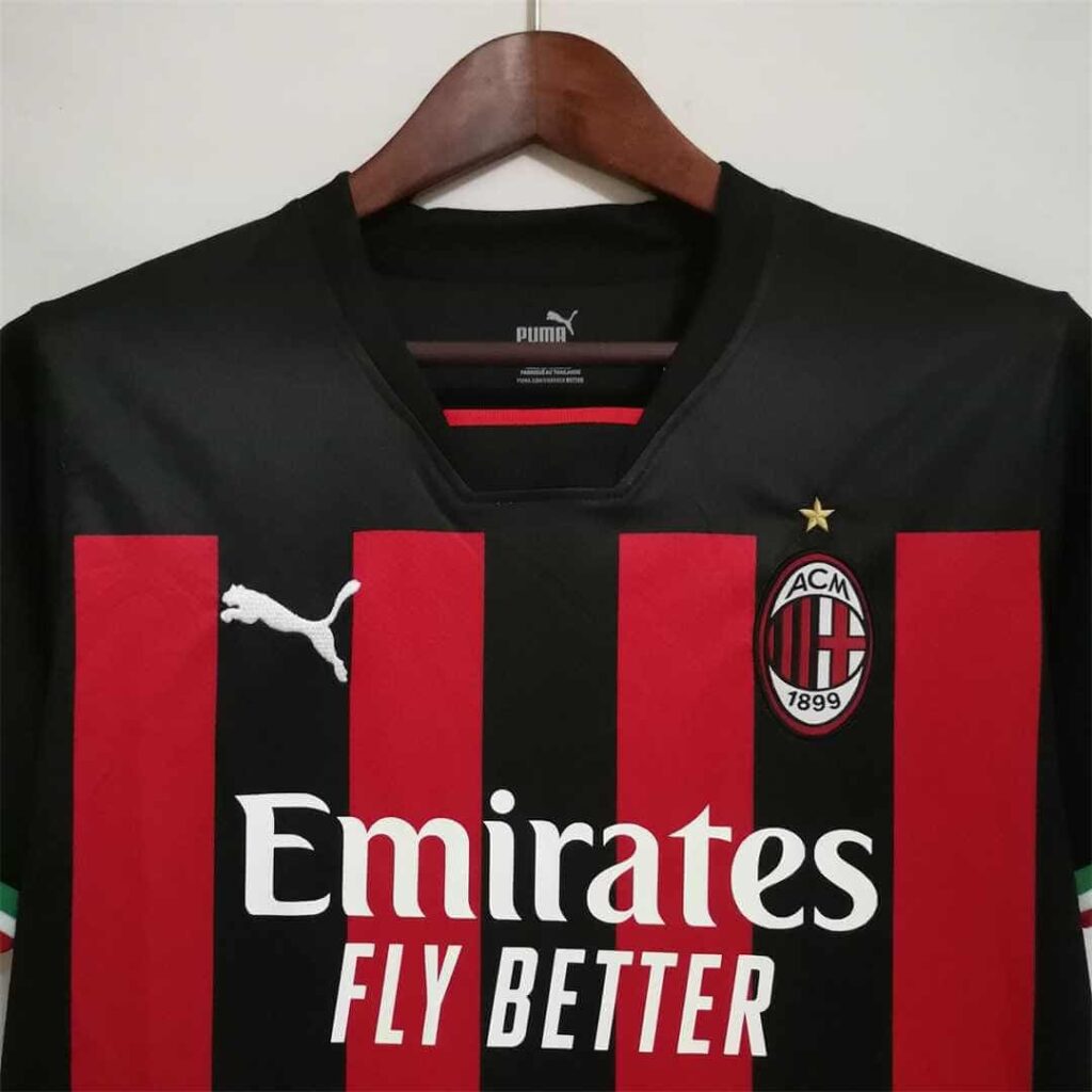 Ac Milan 22 23 Home Football Kit – Fan Version 