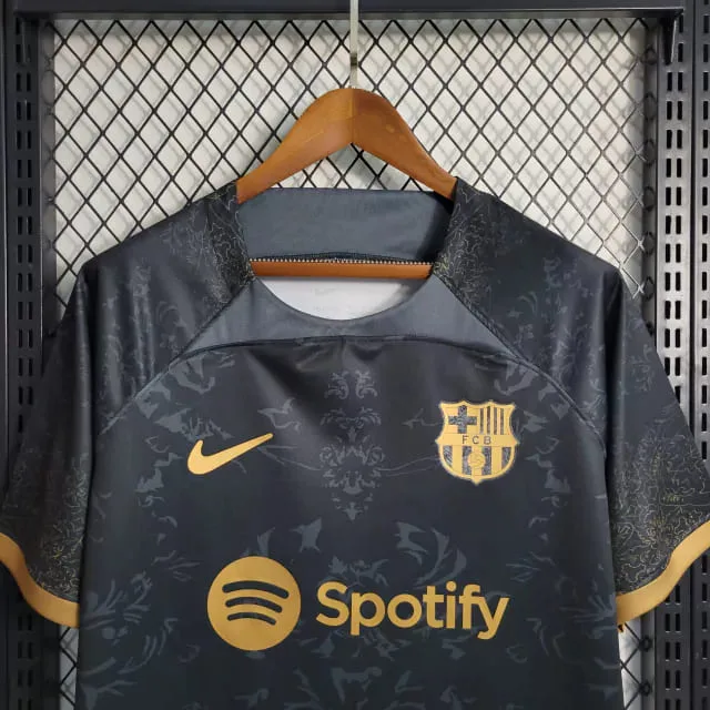 fc-barcelona-23-24-special-edition-black-kit-fan-version-jersey-soccer-new-voetbal-shirt-camisa-cheap-league-madridista-spain-usa-united-kingdoms-catalan-pedri-gavi-dejong-levandowski