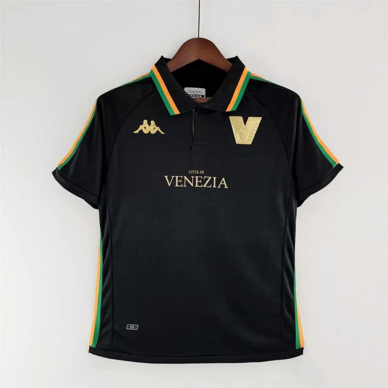 venezia-fc-22-23-home-football-kit-fan-version-seriea-italy-jersey-soccer-old-voetbal-shirt-camisa-cheap-black