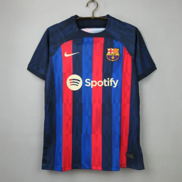 fc-barcelona-22-23-home-football-kit-fan-version-jersey-soccer-new-voetbal-shirt-camisa-cheap-league-madridista-spain-usa-united-kingdoms-catalan-pedri-gavi-dejong-levandowski
