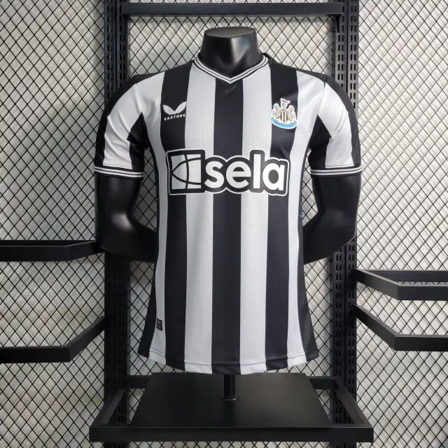 newcastle-23-24-home-kit-player-version-football-soccer-new-voetbal-shirt-camisa-cheap-premiere-league-futbol-futsal-buy-shop-now-new-2023-2024-shirt-season-uk-usa-pl-shirt-original-officiel-castore